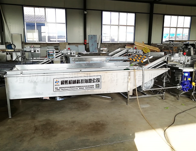 脫水果蔬凈菜加工成套設備生產能力